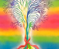 "Colorful mother tree"